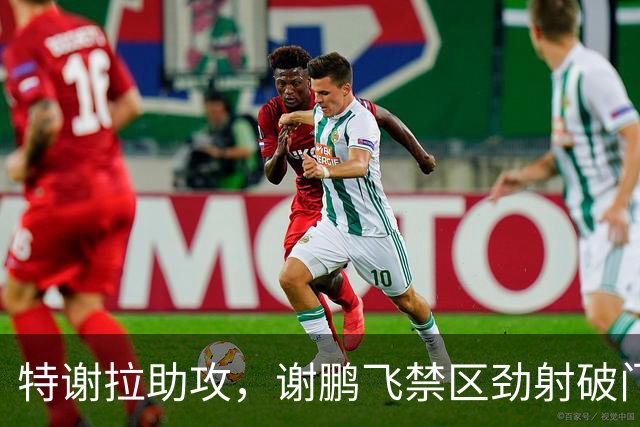 特谢拉助攻，谢鹏飞禁区劲射破门，申花2-1玉昆