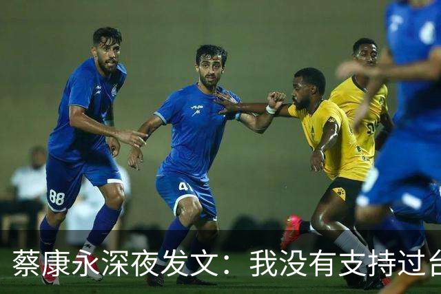 蔡康永深夜发文：我没有支持过台独